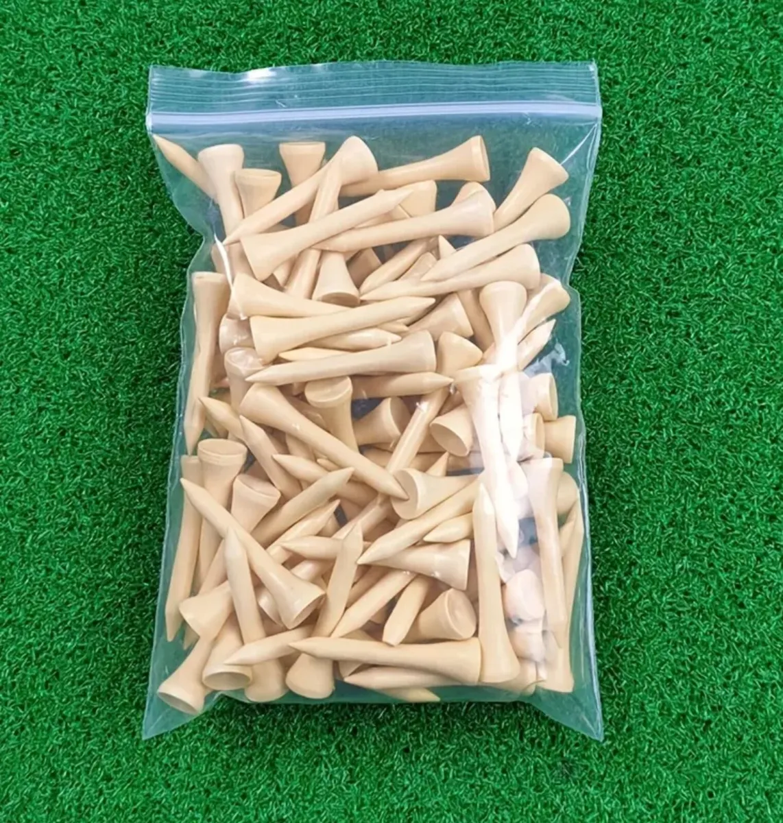 100pcs premium short wooden golf tees 42mm - Image 2