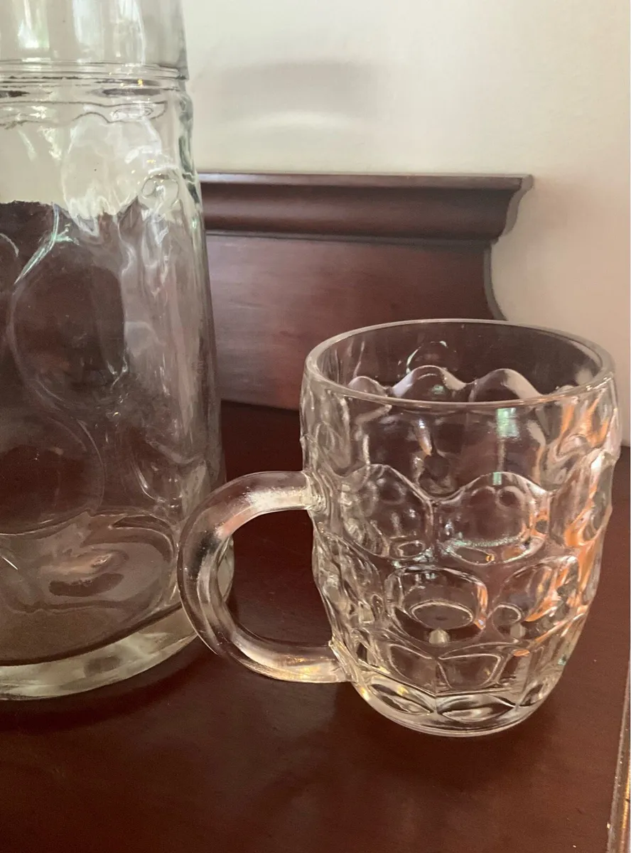 2 Dimpled Beer Tankards - Image 2