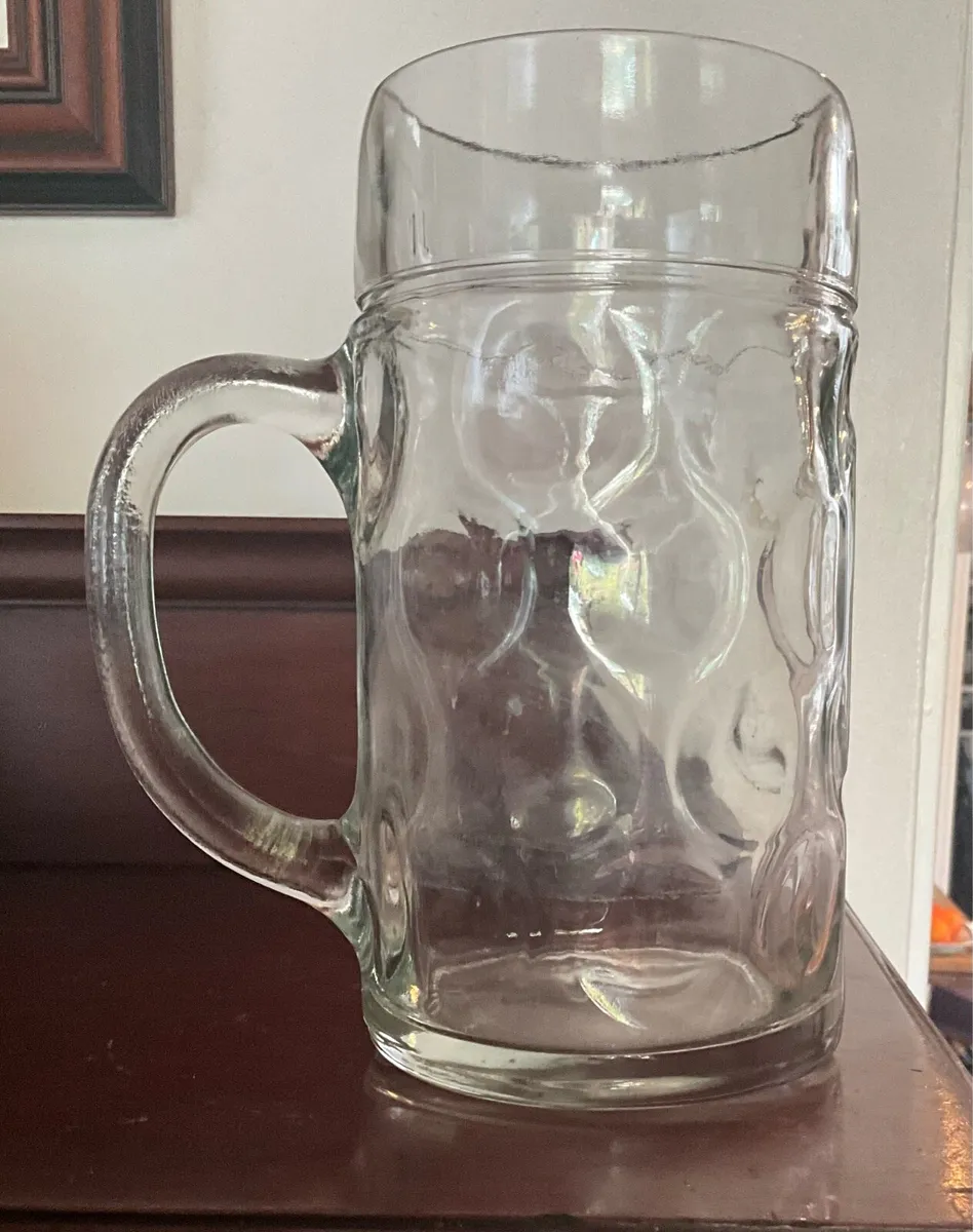 2 Dimpled Beer Tankards - Image 3