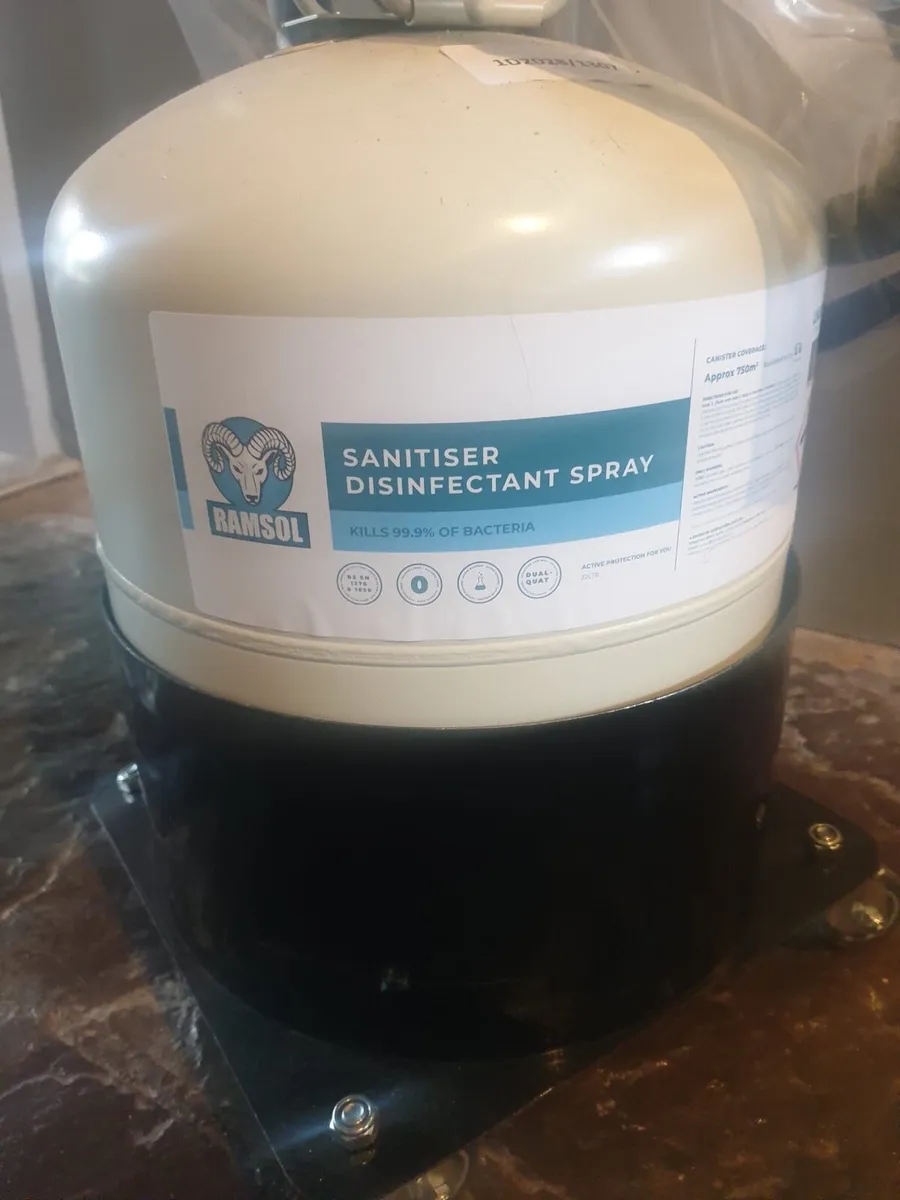 Ramsol Disinfectant Spray Canister & Unit - Image 1