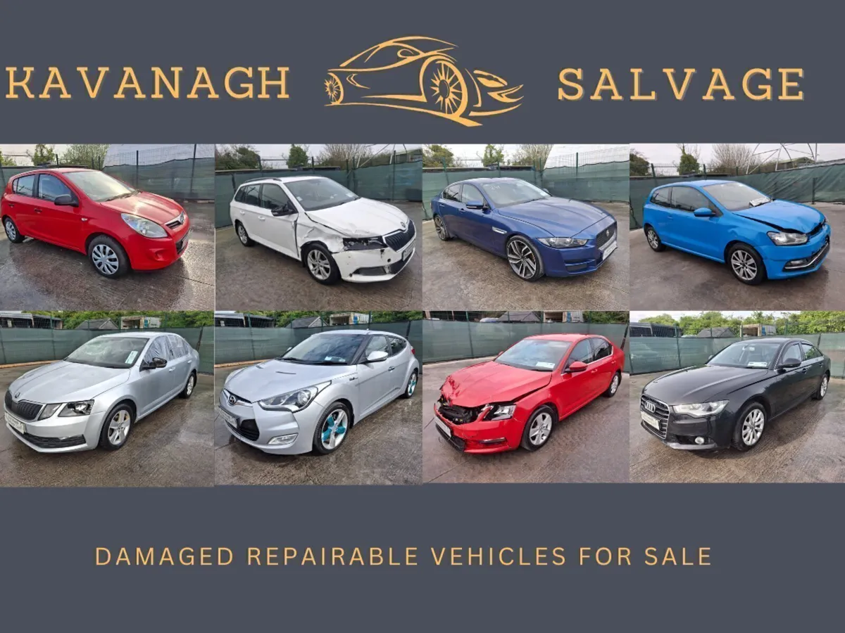 Ireland's LARGEST STOCK Of Damaged Repairable Cars - Image 1