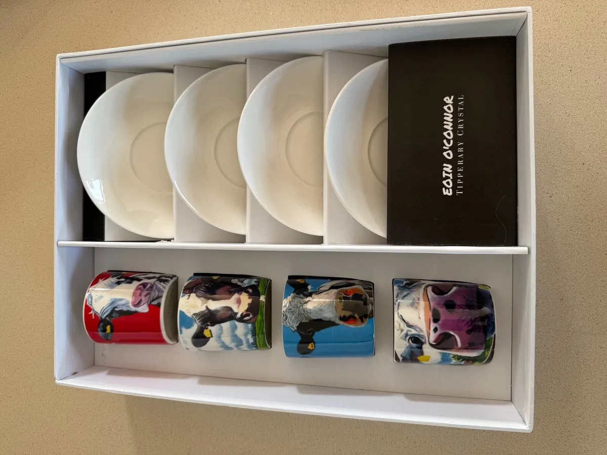 Tipperary Crystal espresso set - Image 1