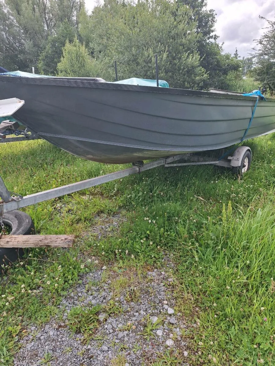 17 aluminium boat - Image 1