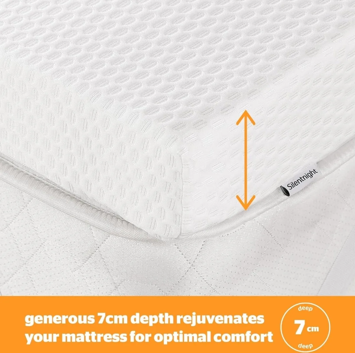 Silentnight Memory Foam Mattress Topper UNOPENED - Image 2