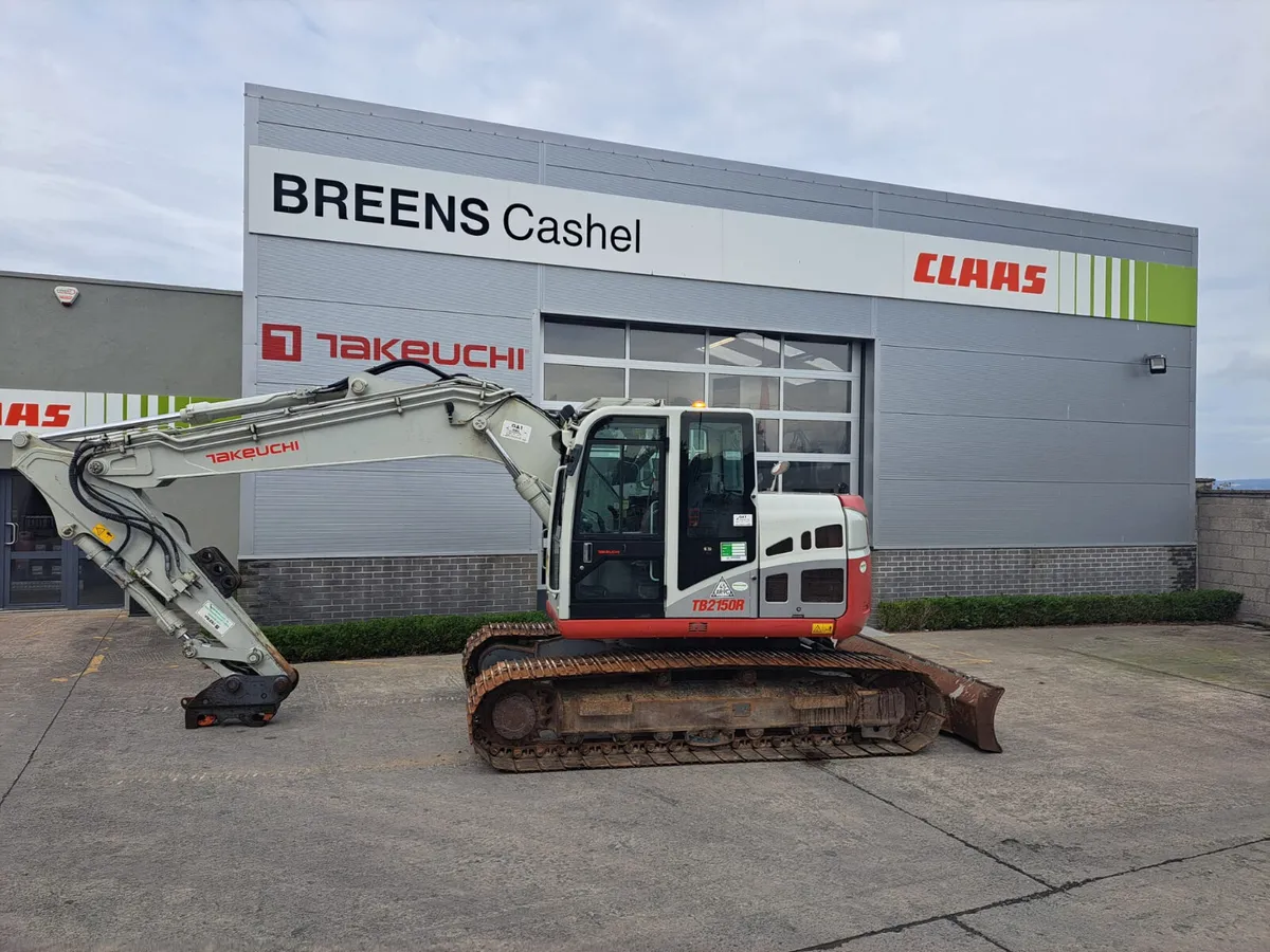 Takeuchi TB2150R Excavator - Image 1