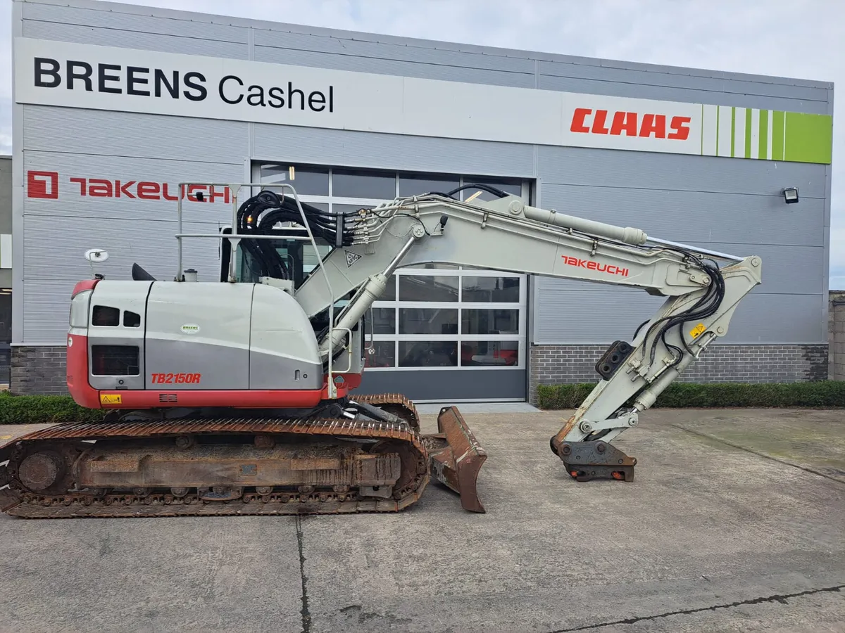 Takeuchi TB2150R Excavator - Image 2