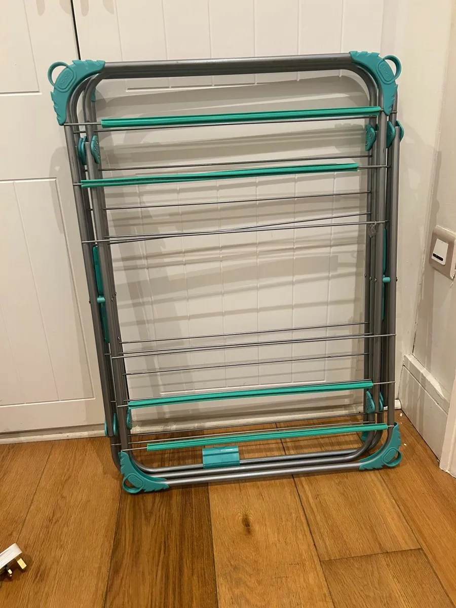 3 Tier Folding Clothes Airer - Free