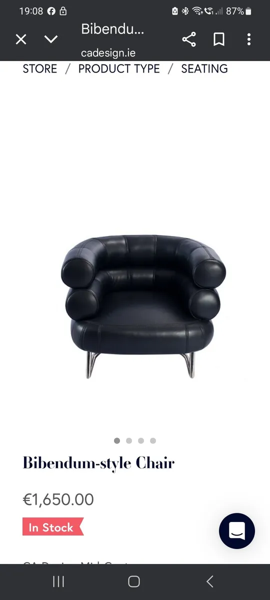 Bibendum style chair - Image 1