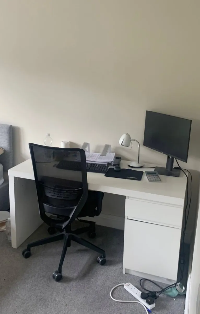 Desk & Office Chair - Image 3