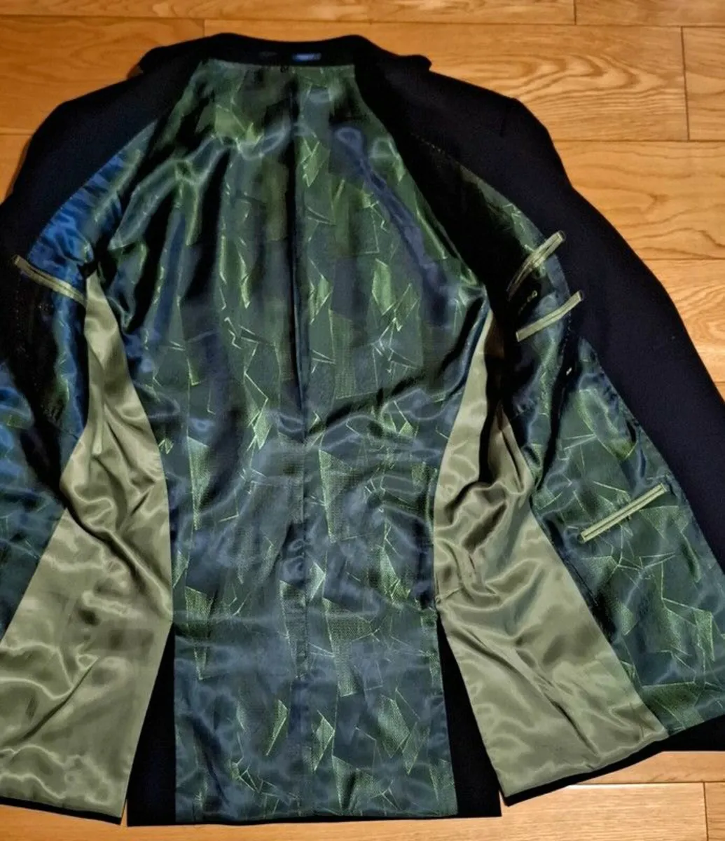Navy Suit & Shirt - ideal for Debs, TY Ball - Image 2
