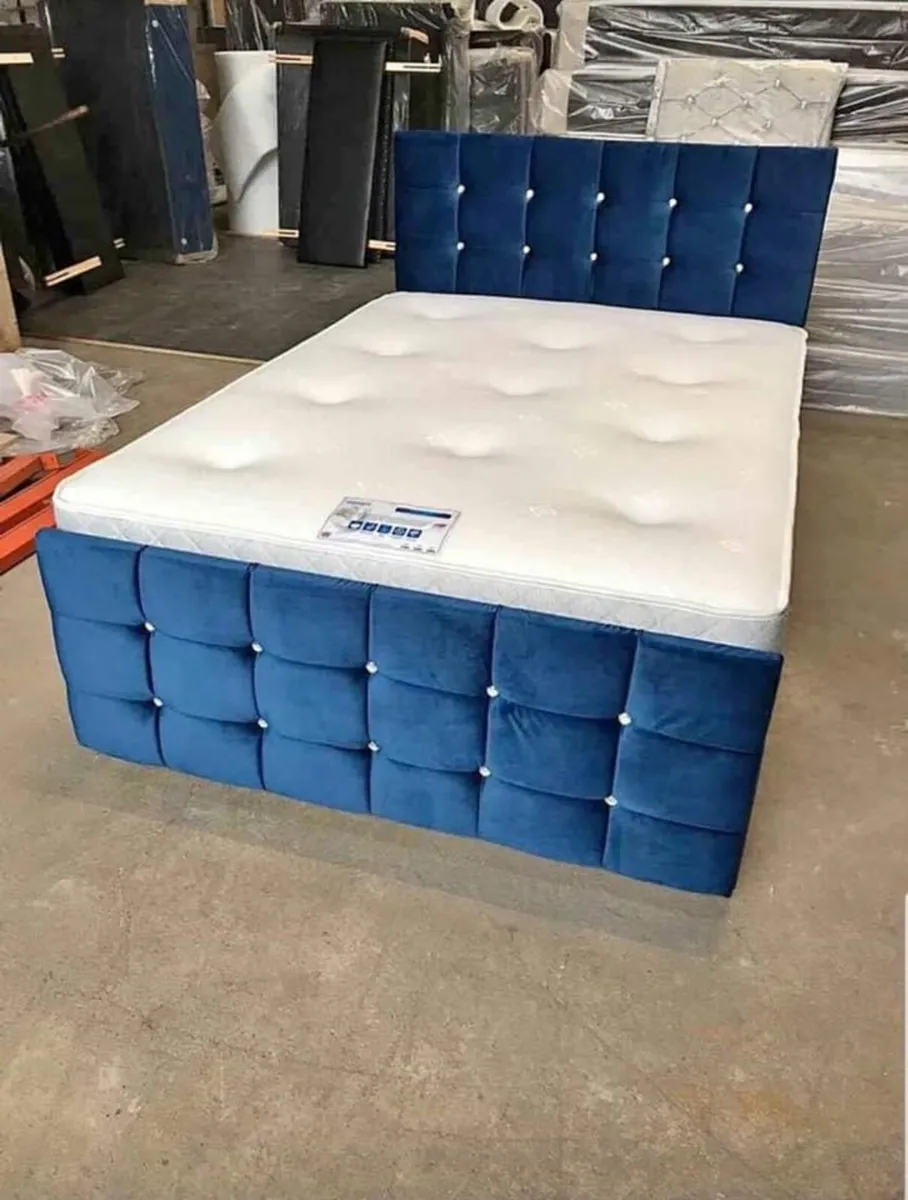 Divan Beds With Footboard & Mattresses - Image 4