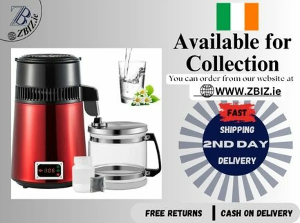 Water Distiller Machine 4L Water Distiller 750W - Image 1