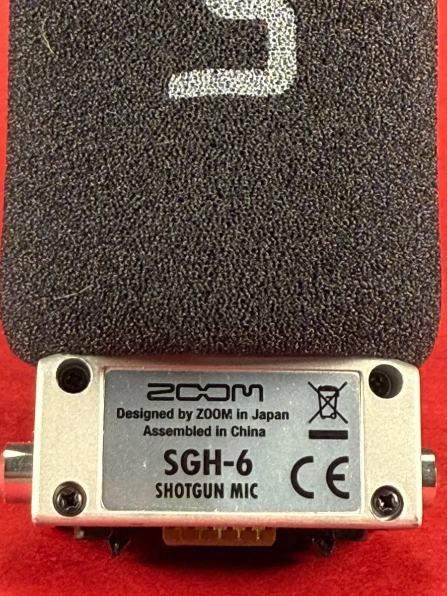 ZOOM SGH-6 Shotgun Mic Capsule with windshield - Image 3