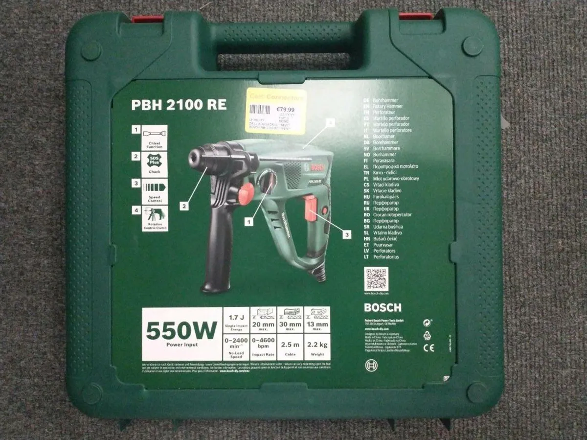 Drill Bosch PBH 2100 RE "Brand New" - Image 2