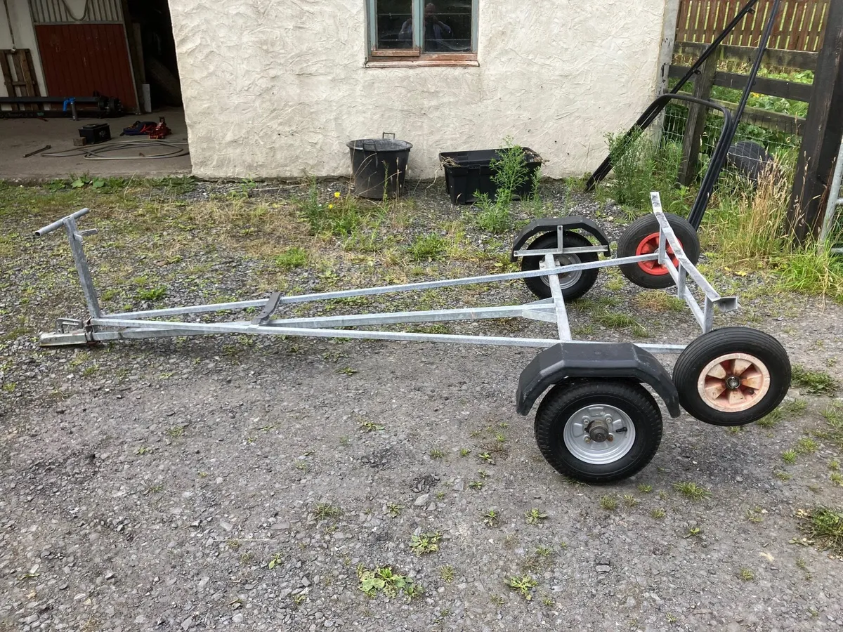 BOAT COMBI TRAILER FOR DINGHIES TO12-14FT - Image 1