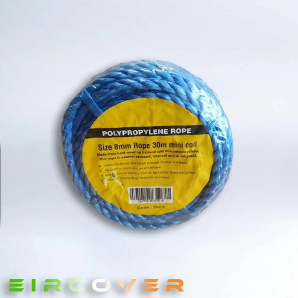 Mini Coil Rope -8mm x 30m Blue - Image 1