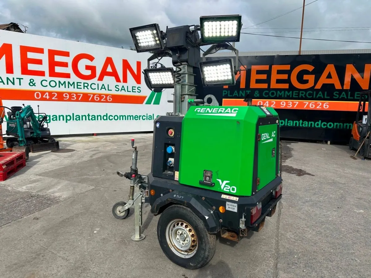 2020 GENERAC V20 LED LIGHTING TOWER ....547T - Image 4