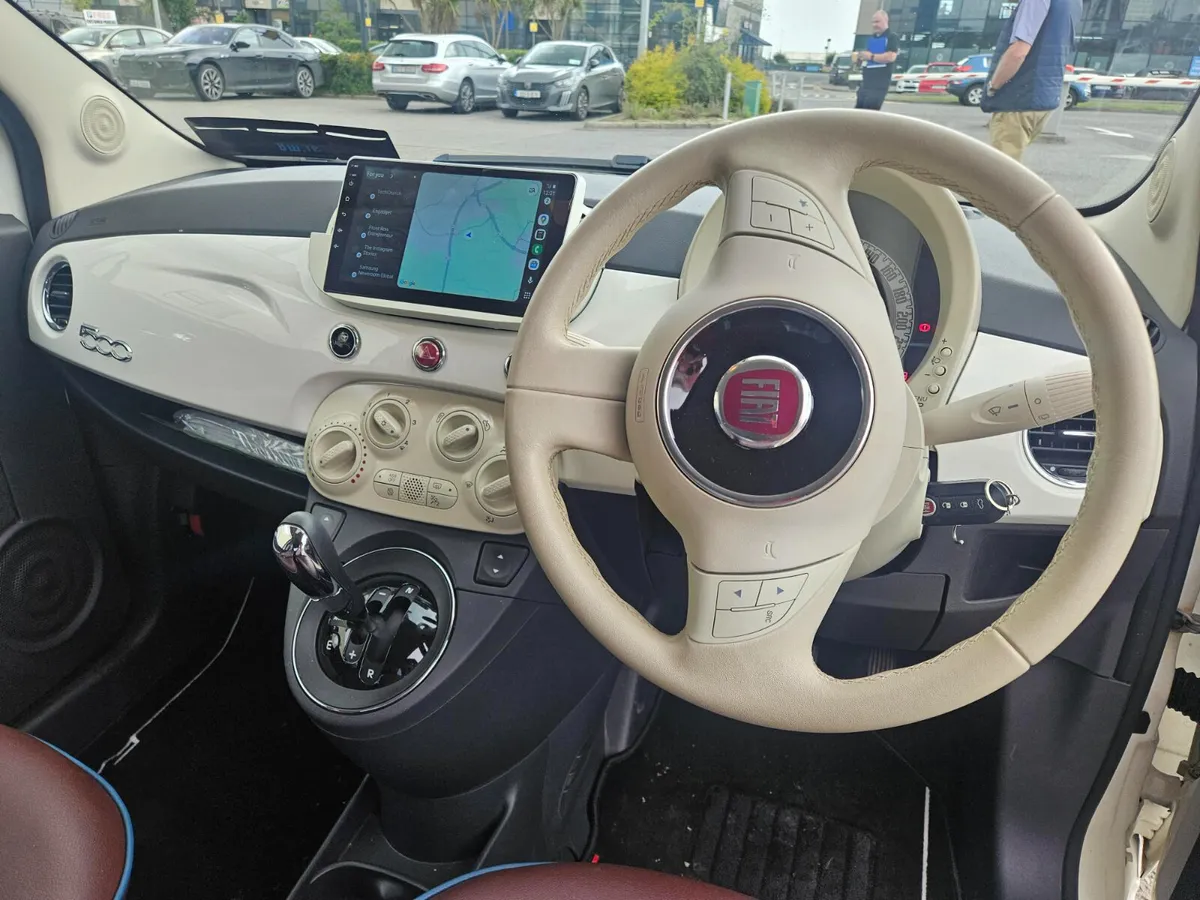 Fiat 500 AUTOMATIC   1.2  C/W REVERSE CAMERA 2015 - Image 3