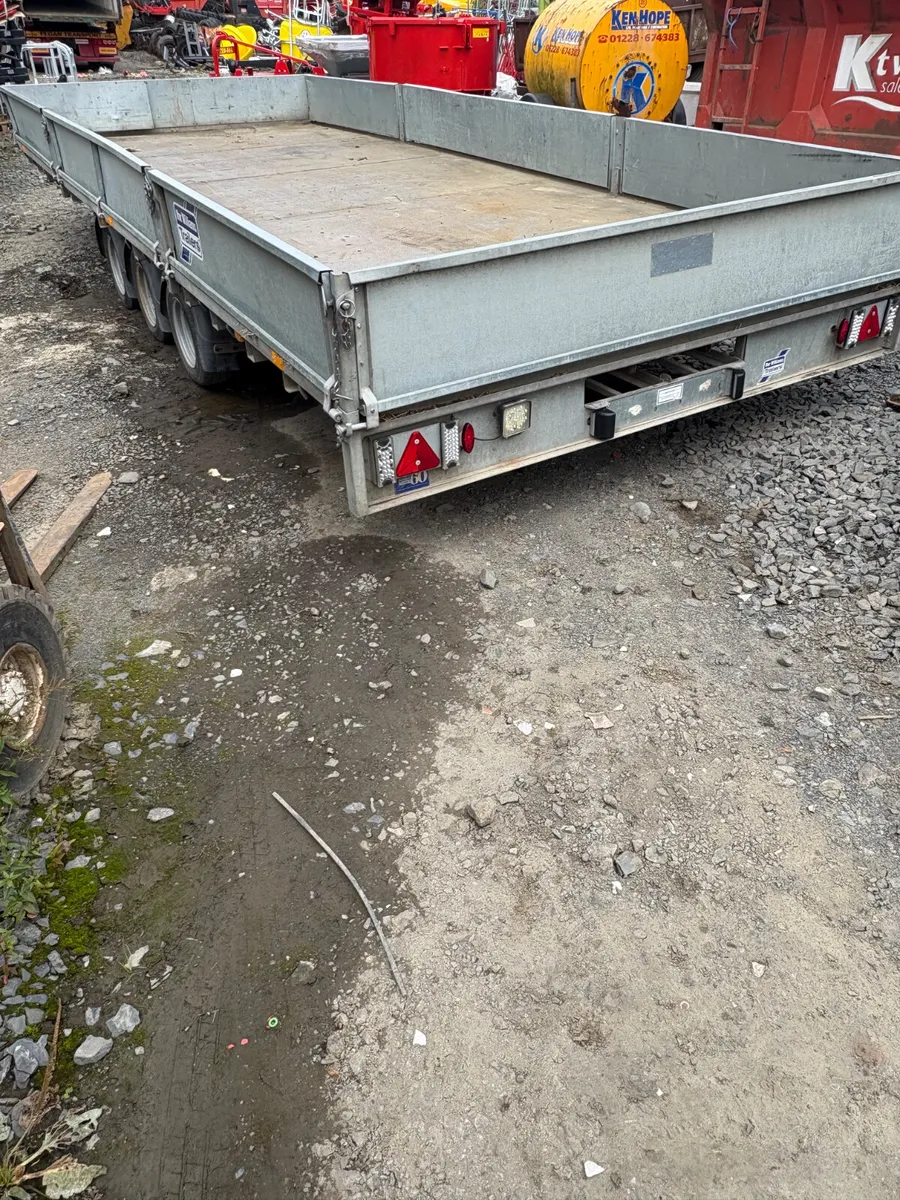 Ifor Williams LM208 dropside trailer - Image 2