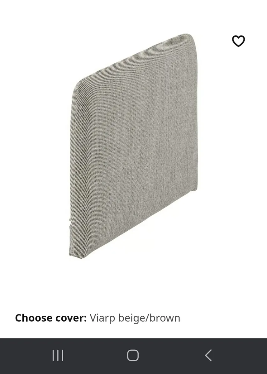 Ikea soderhamn sofa armrest viarp beige/brown