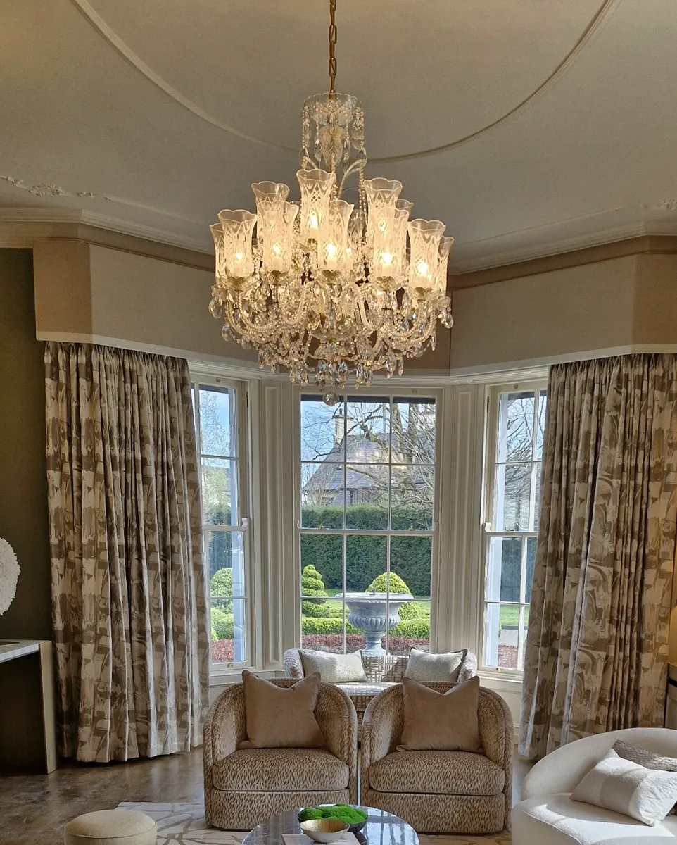 Collectors, one of kind custom Crystal Chandelier - Image 1