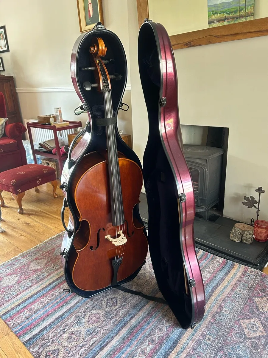 Full Sized Cello and Hard Case! - Image 1