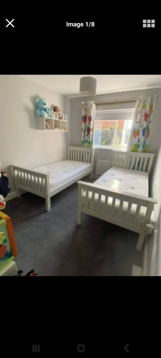 WHITE FRAME BED'S CALL DARREN 087 2927892 - Image 1