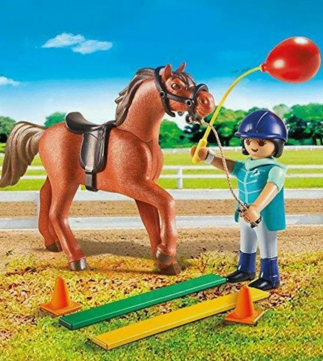 Playmobil Country 9259 Horse Therapist Action Figu - Image 2
