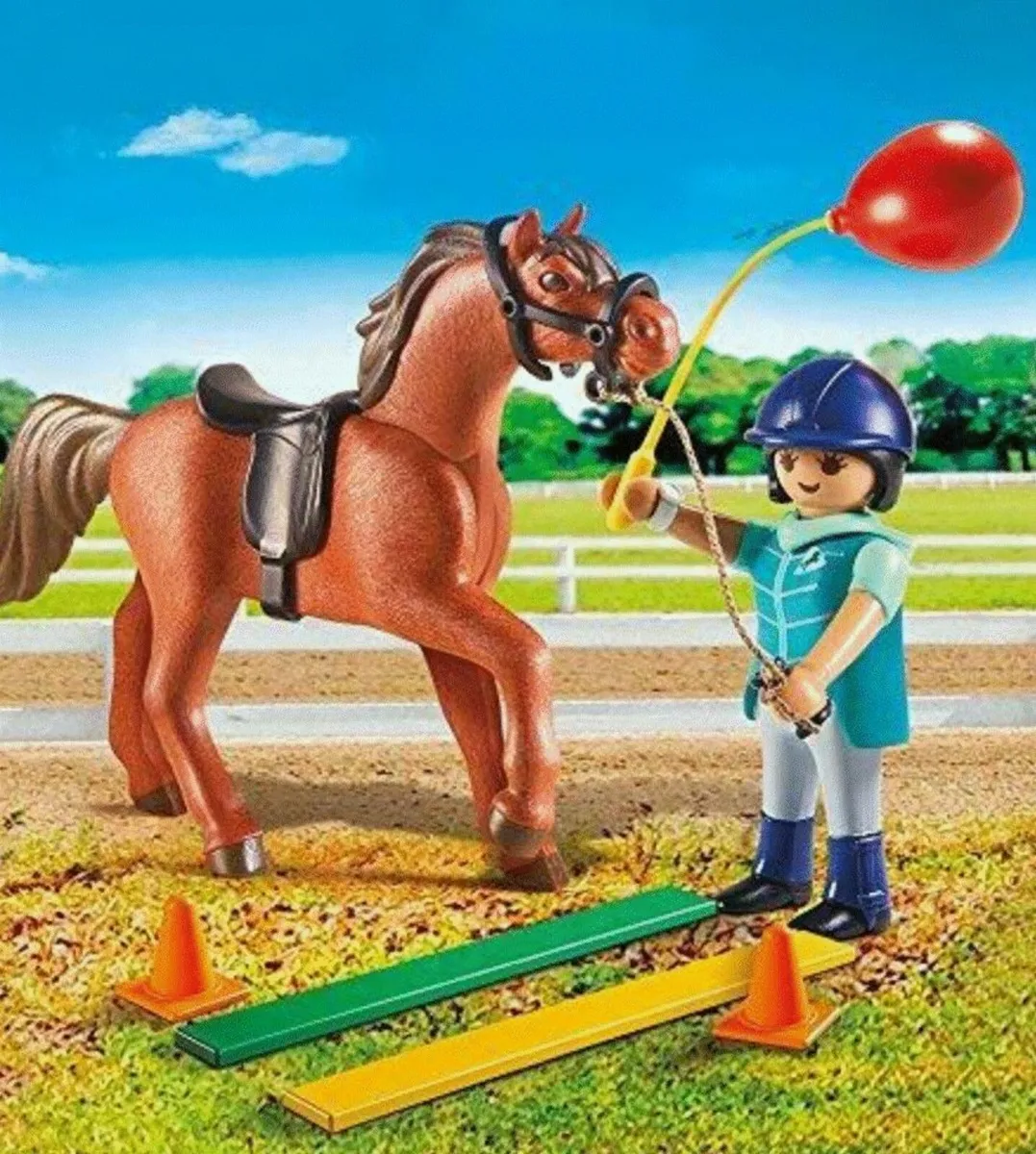 Playmobil Country 9259 Horse Therapist Action Figu - Image 3