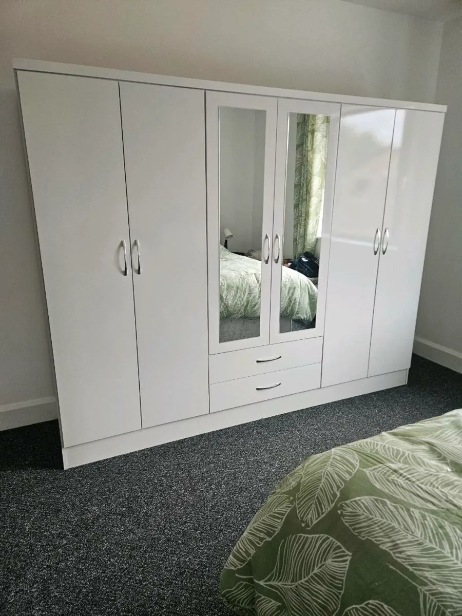 6 DOOR WARDROBES €599 ASSEMBLED - Image 4
