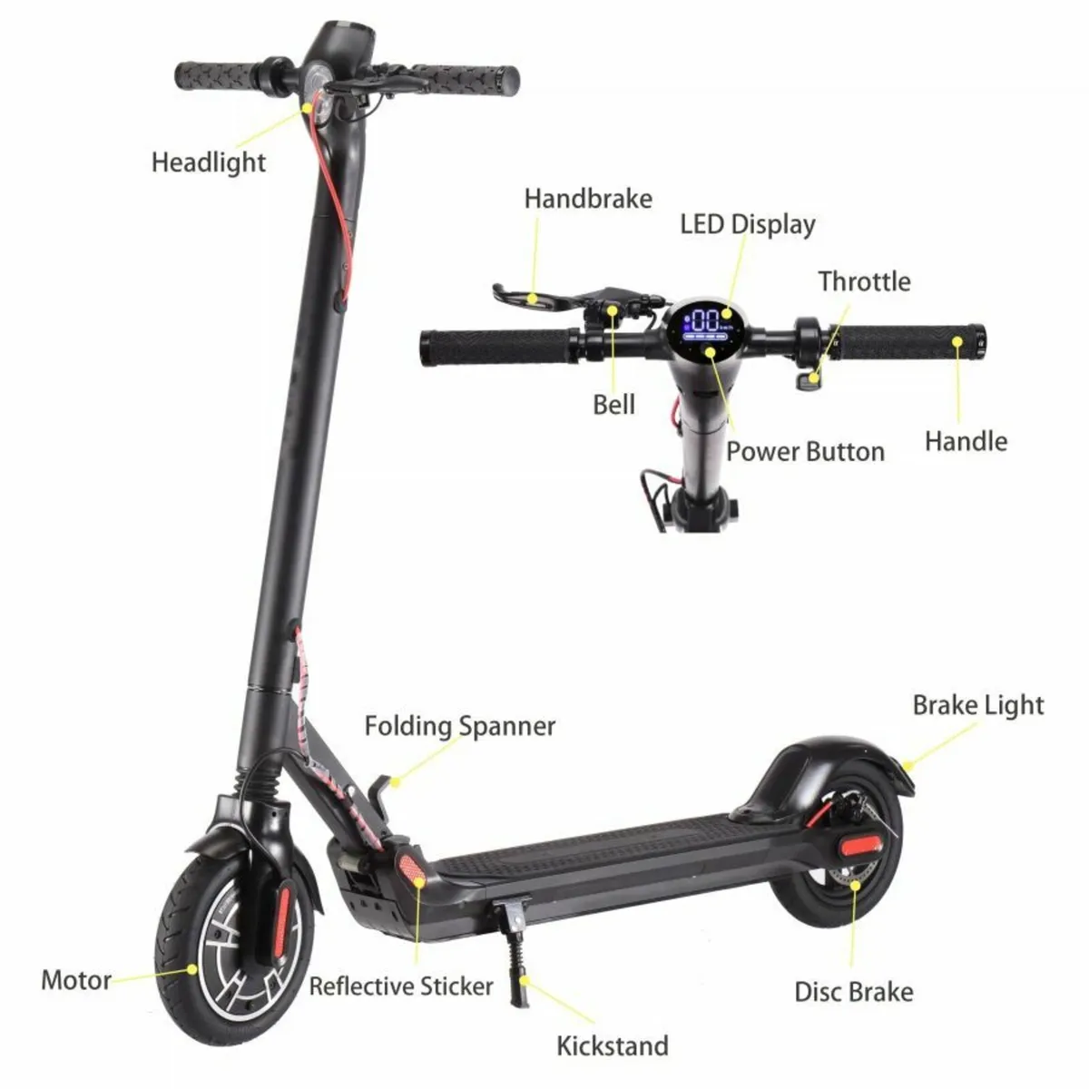 BRAND NEW Electric Scooter TOP SPEED 31KM - Image 2