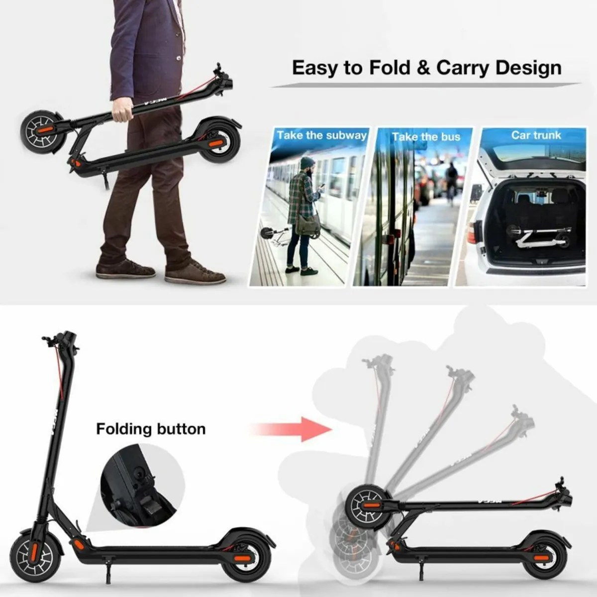 BRAND NEW Electric Scooter TOP SPEED 31KM - Image 4