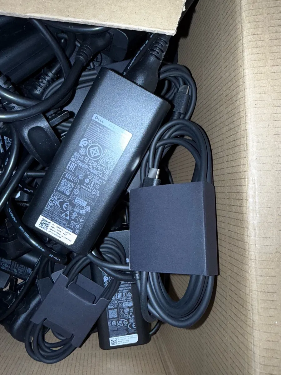 20 x Dell original 65w usb c charger - Image 2