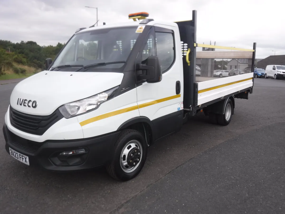 Iveco 35C 14 2023 twin wheel dropside. - Image 1