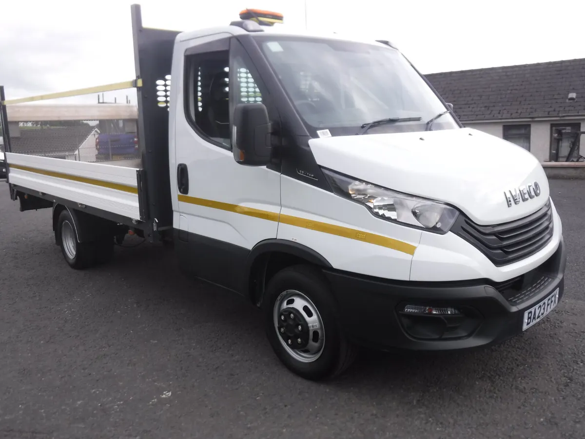 Iveco 35C 14 2023 twin wheel dropside. - Image 2