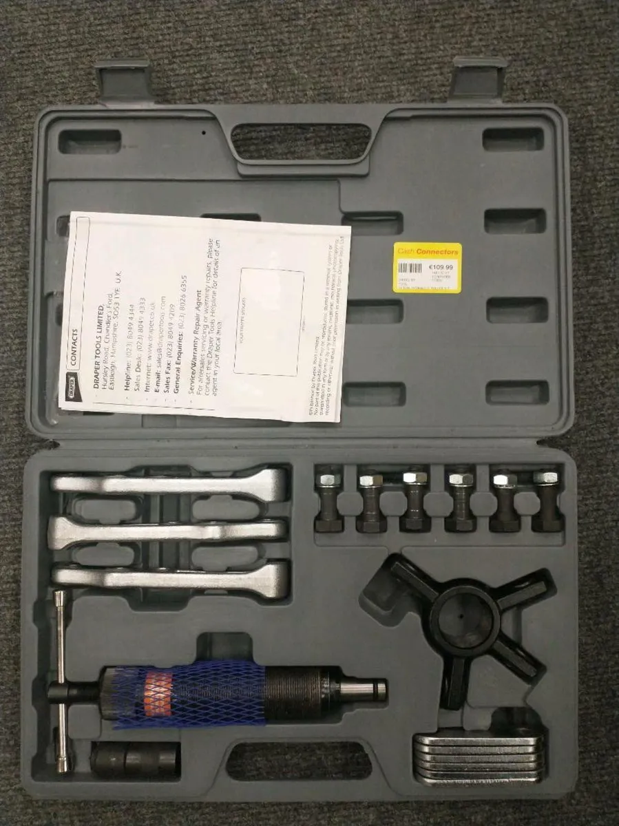 10 Ton Hydraulic Puller Kit - Image 1
