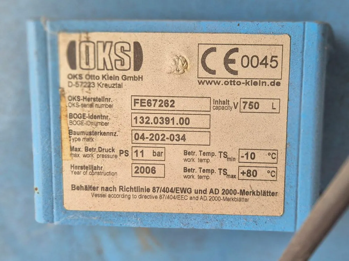 Boge SD 24-2 Compressor & Dryer & 750 l receiver - Image 2