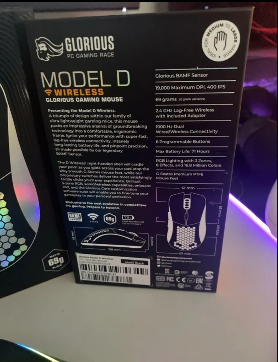 Glorious model d wireless - Image 2