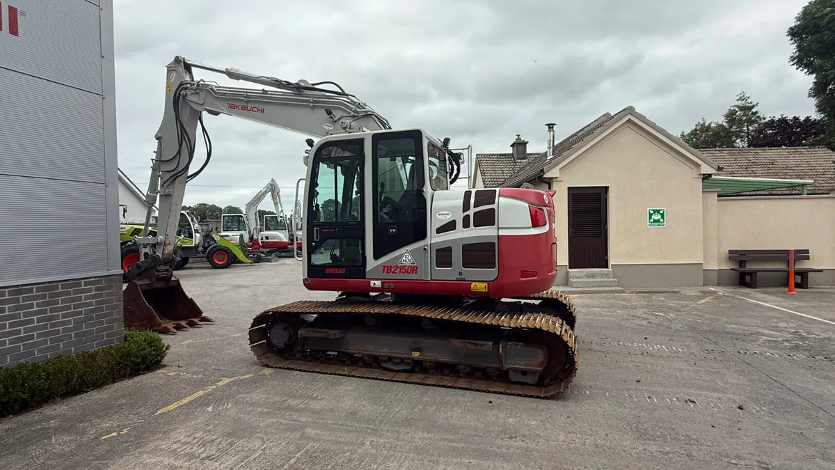 Takeuchi TB2150R Excavator - Image 3