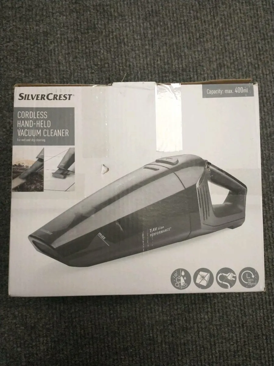 Silver Crest Cordless Hand - Held Vacuum Cleaner - Image 1