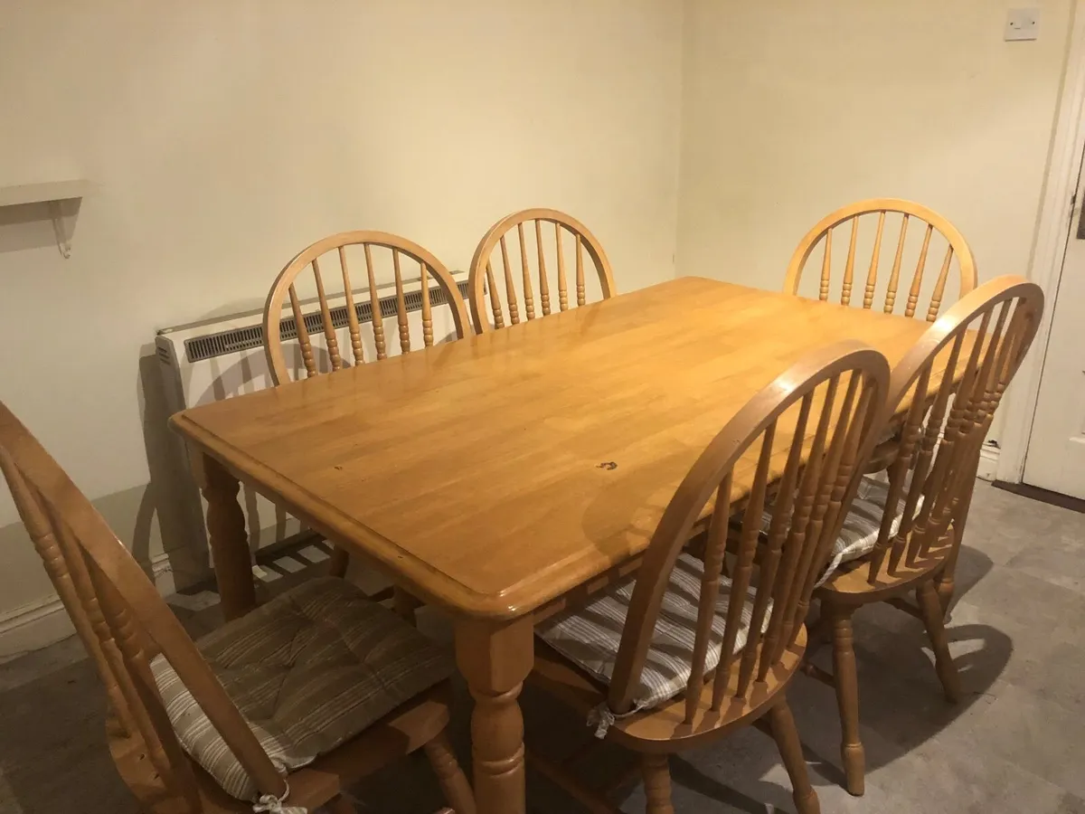 Table and chairs
