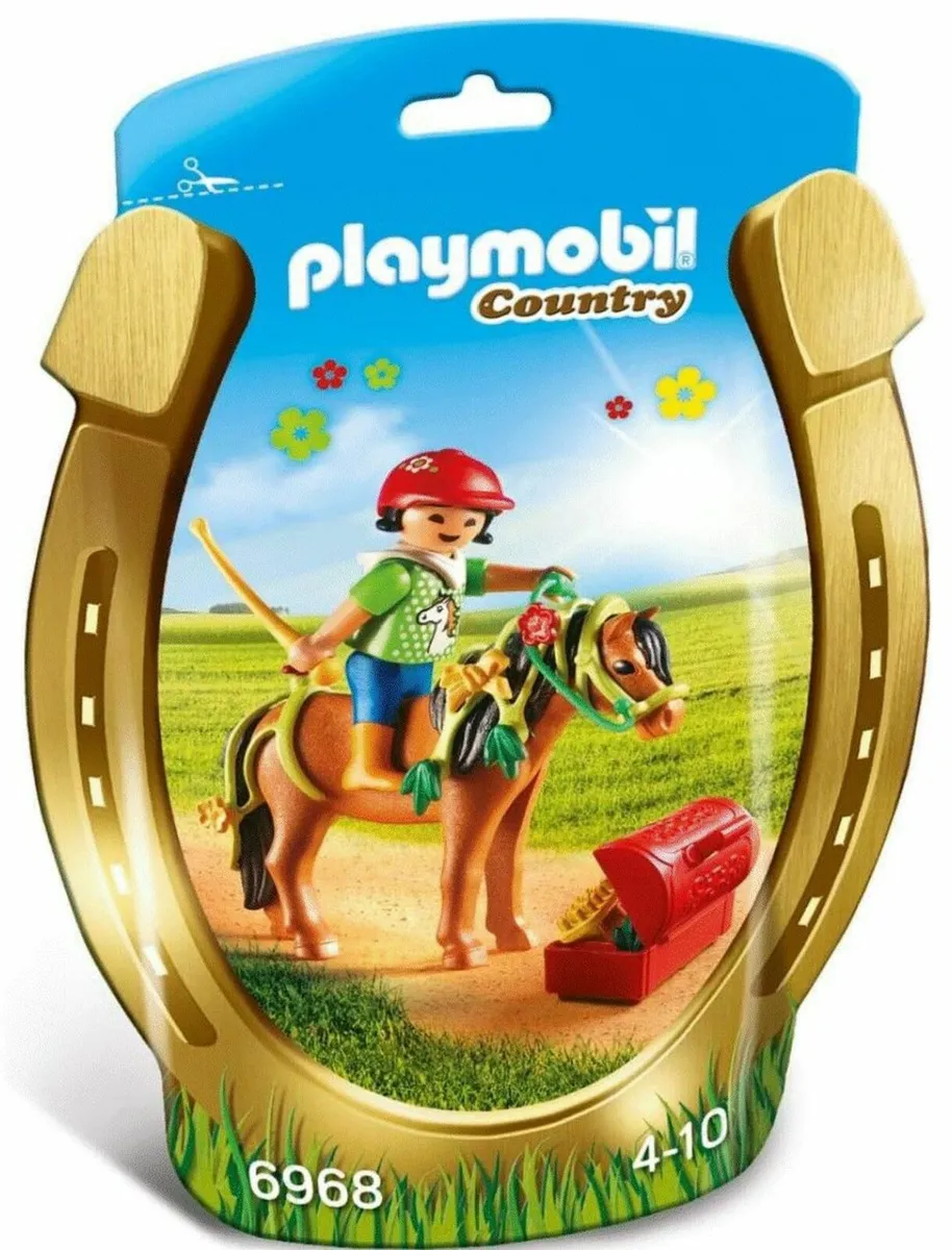 Playmobil Country 6968 Knight With Flower Pony - Image 4