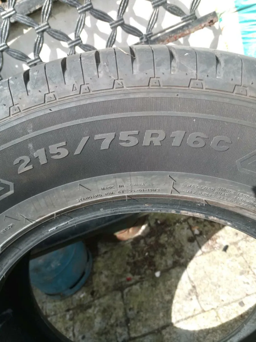 Van tyres - Image 1