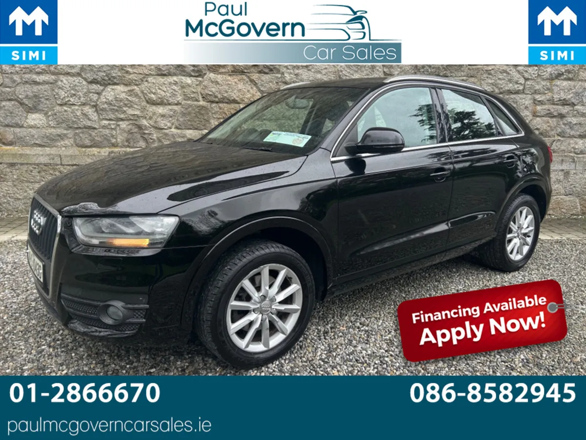Audi Q3 2.0 TDI SE 5DR 138BHP**//**METALLIC BLACK* - Image 1