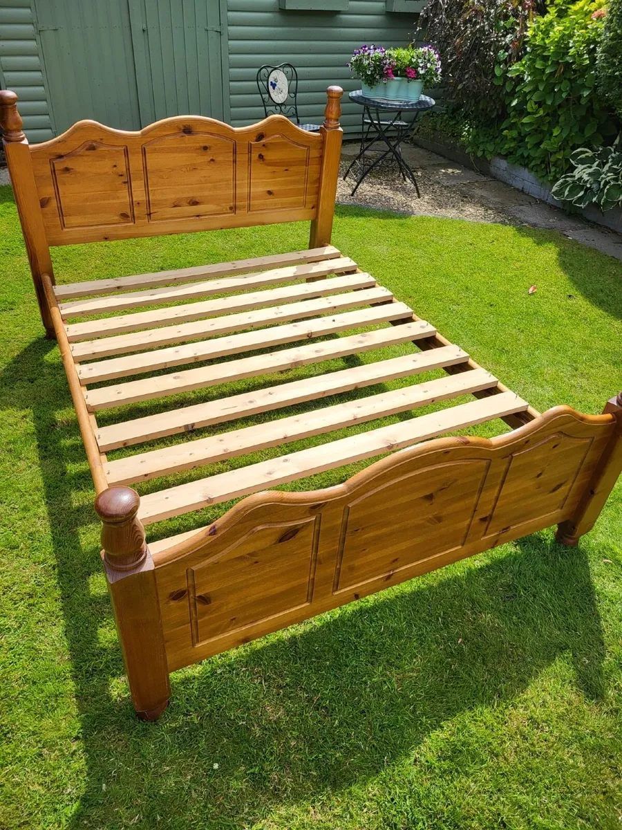 Bed frame double bed - Image 1