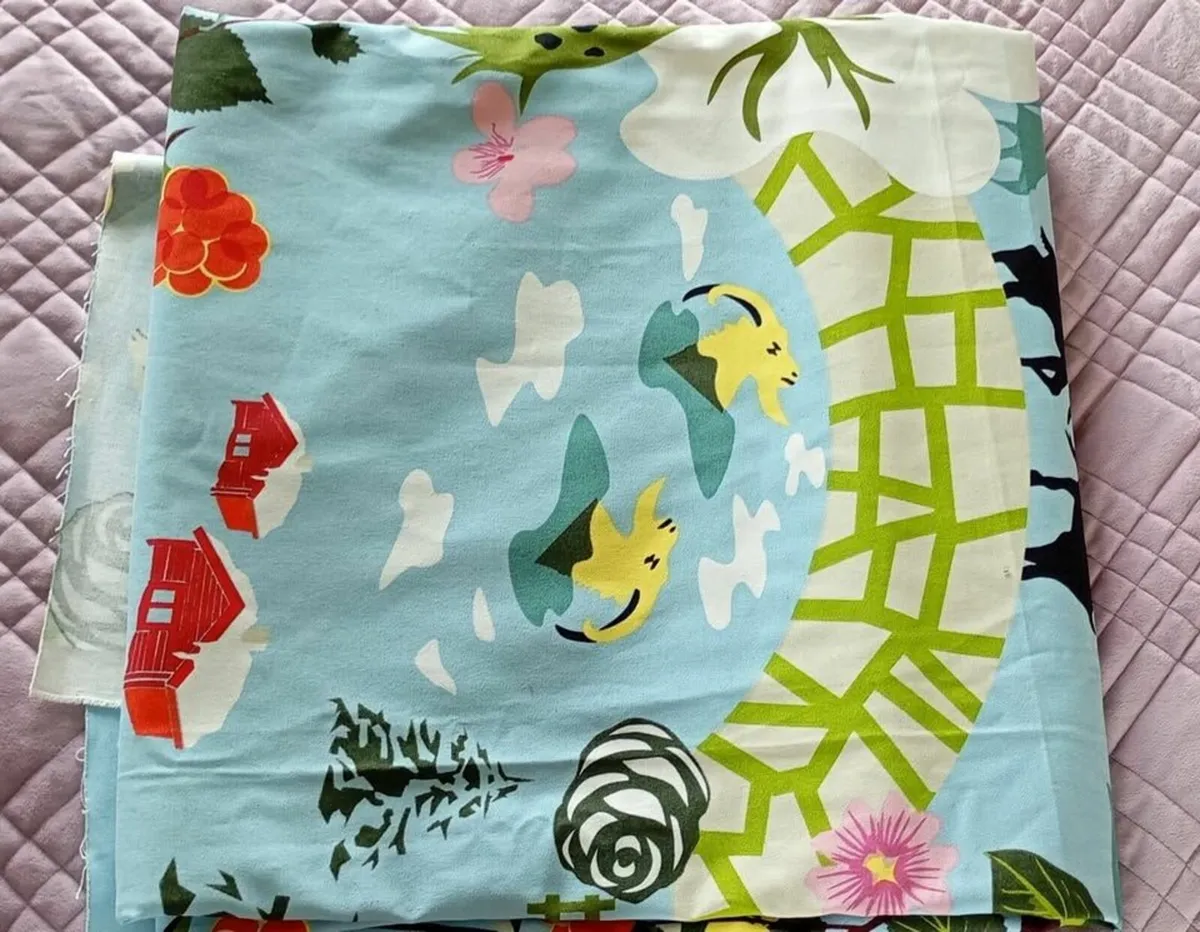 RARE FIND, Vintage 2008 Ikea Fabric - Image 1