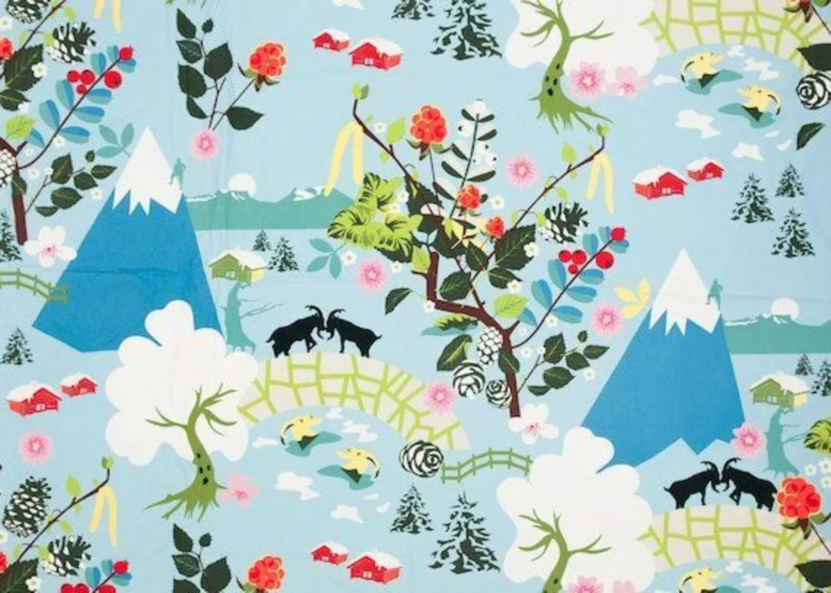 RARE FIND, Vintage 2008 Ikea Fabric - Image 3