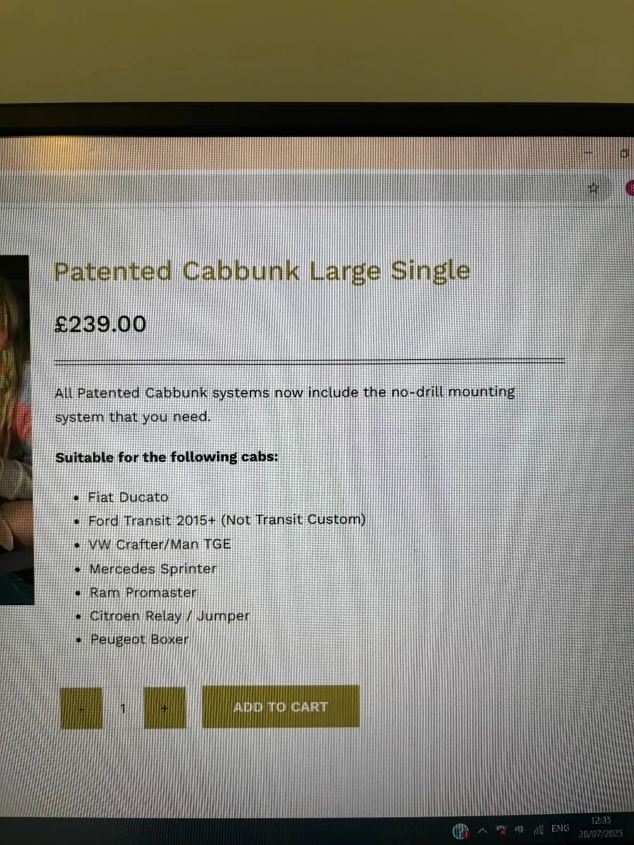 Patented Cabbunk Large Single - Image 2