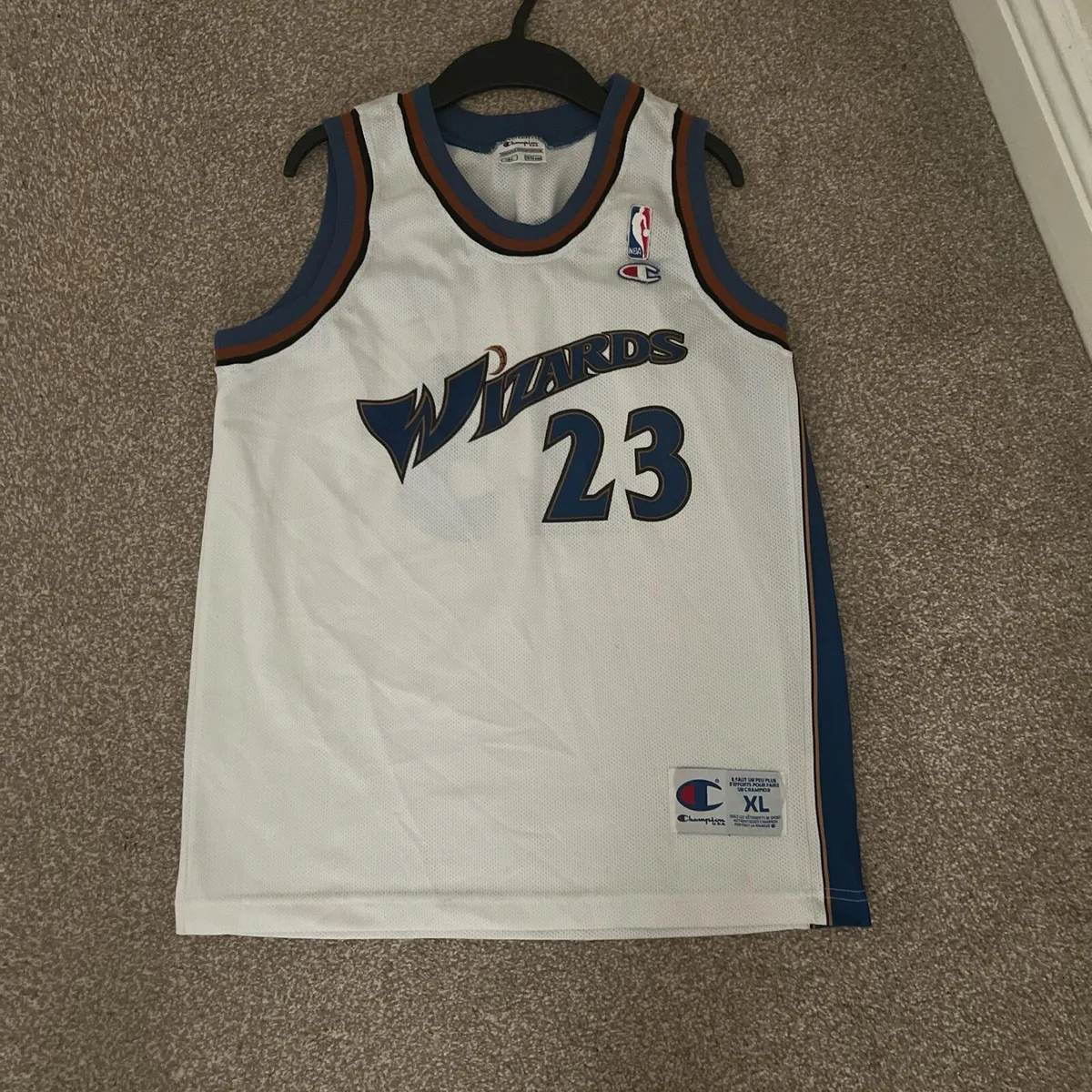 Michael Jordan Washington Wizards NBA jersey XS - Image 1