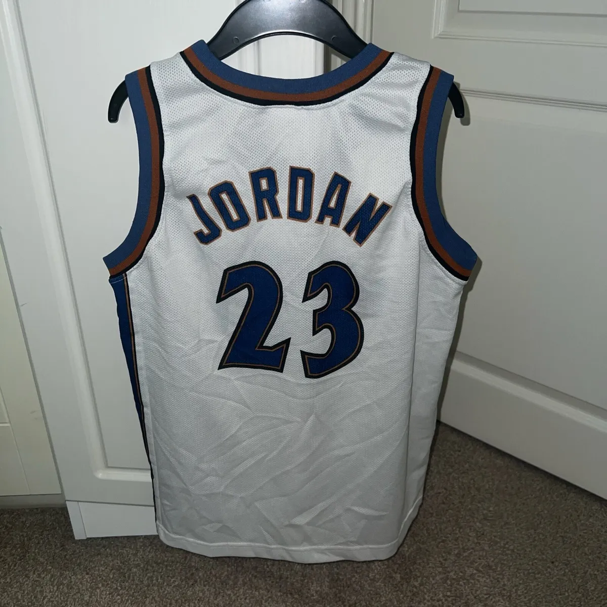 Michael Jordan Washington Wizards NBA jersey XS - Image 2